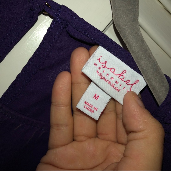 Chiffon maternity top - Picture 2 of 2